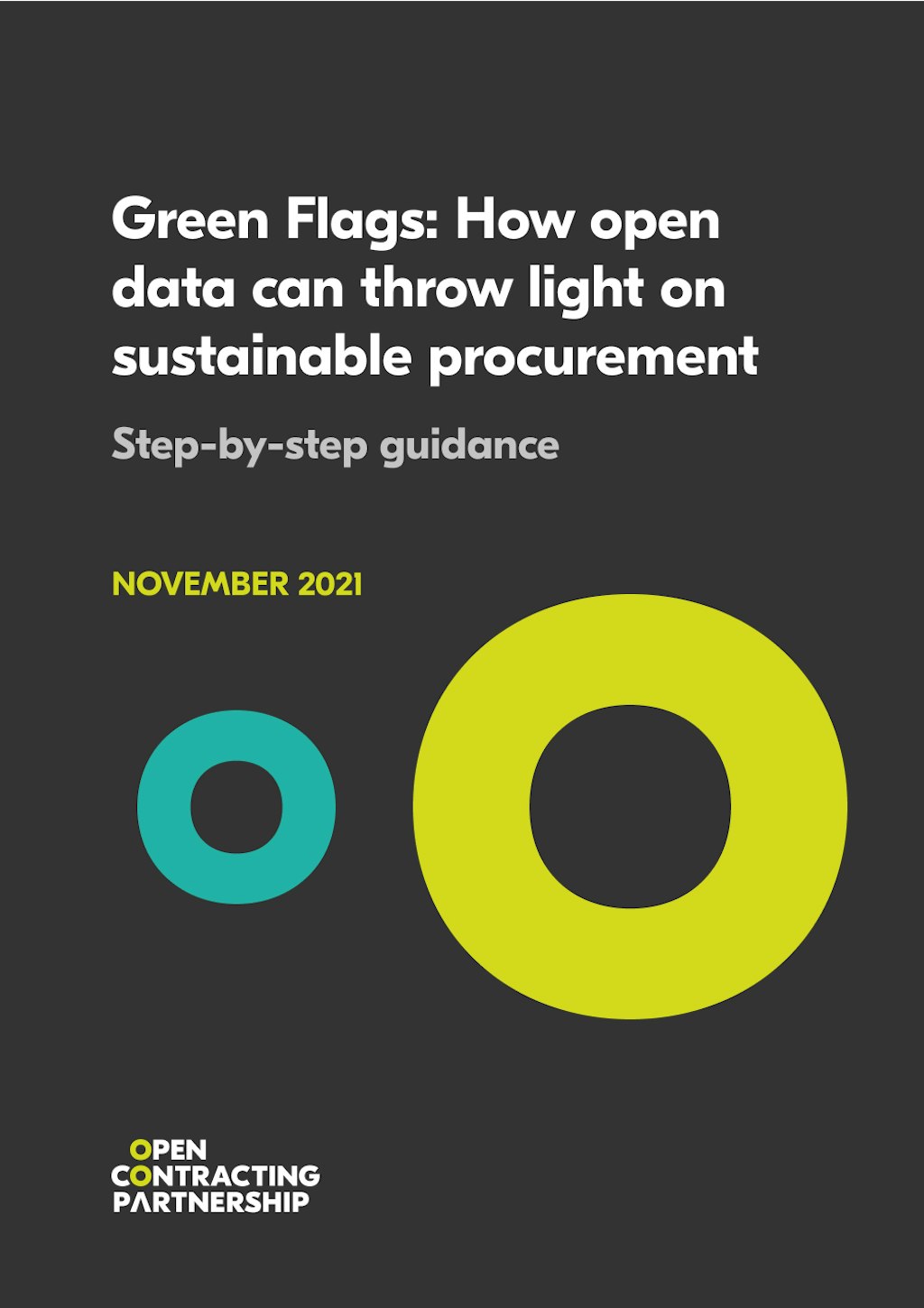 Green Flags How open data can throw light on sustainable procurement Open Contracting Partnership